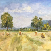 Haymaking near Weilersbach