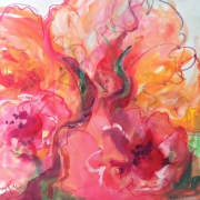 Tulips pink and orange