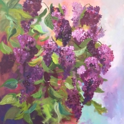 Lilacs in bloom