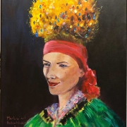 Marlene mit Flitterkranz
