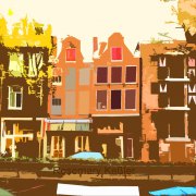 Amsterdam Hausfassaden