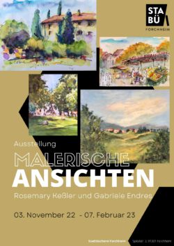 Malerische Ansichten Ausstellung