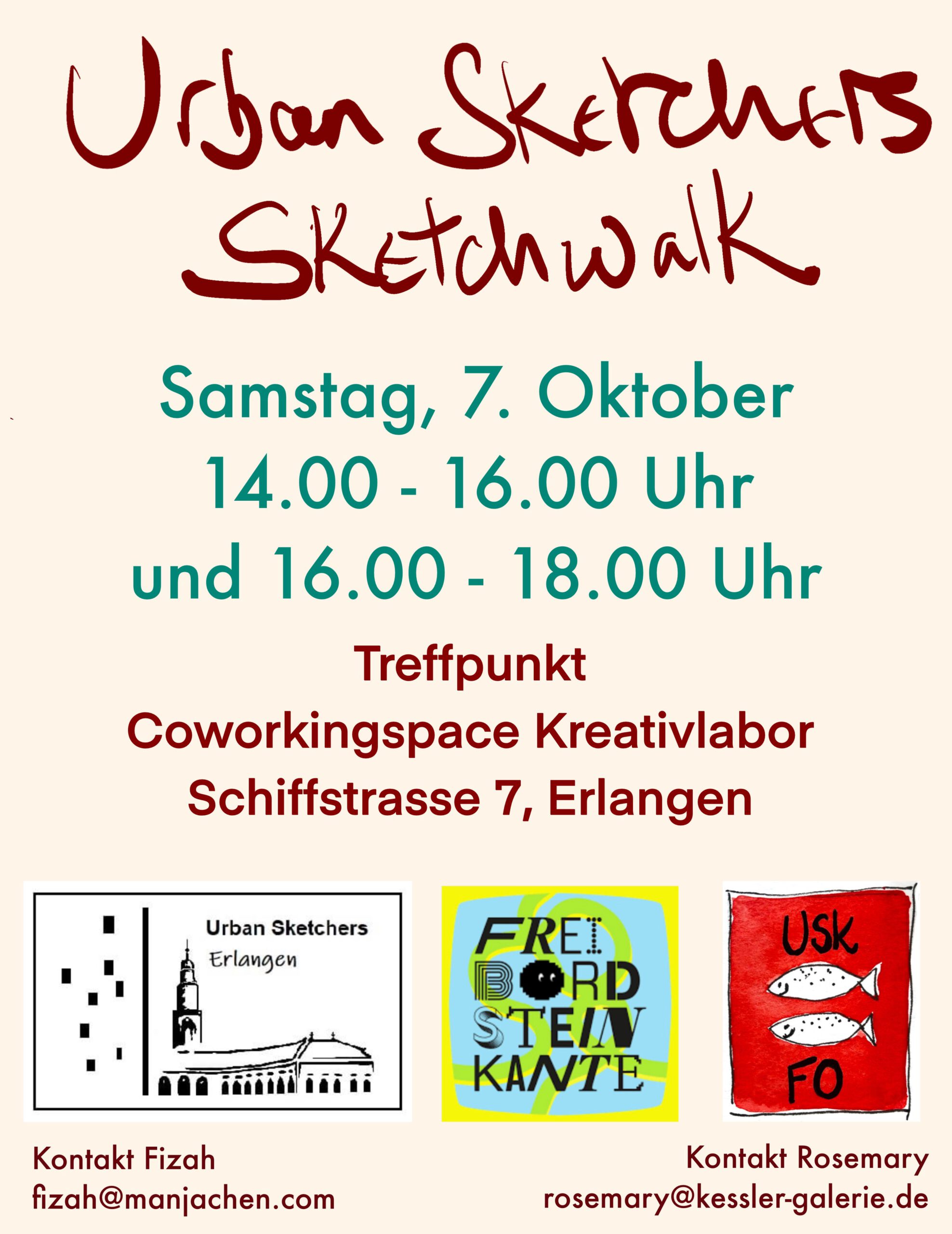 USK Forchheim Erlangen Sketchwalk