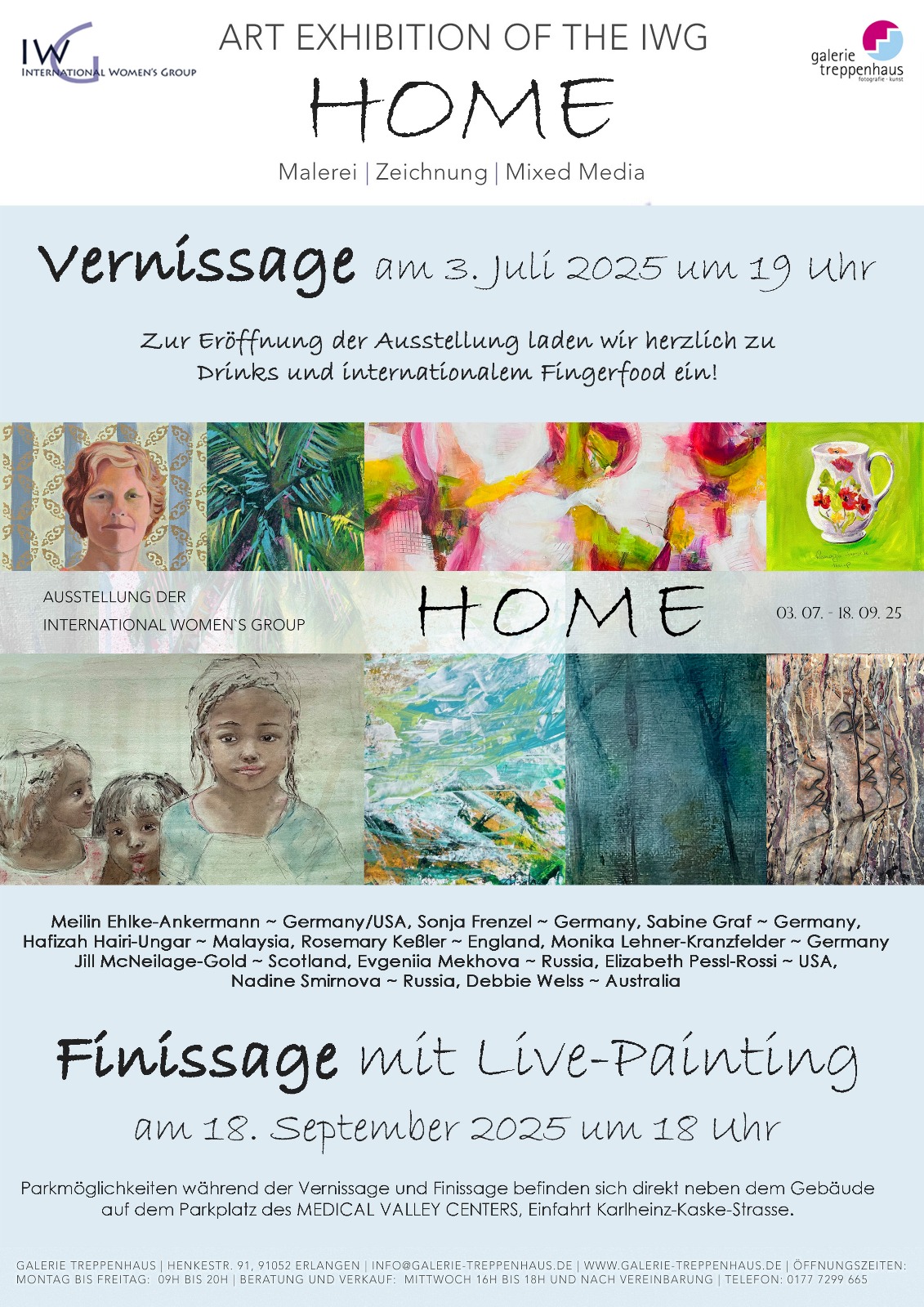 International Women's Group Franconia Exhibition