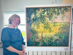 Rosemary at the Galerie Treppenhaus Erlangen