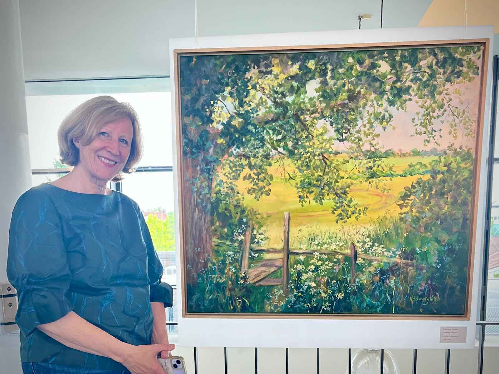 Rosemary at the Galerie Treppenhaus Erlangen