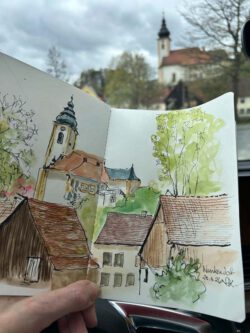 Skizzieren in Nankendorf