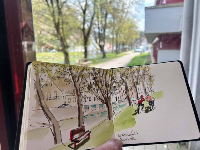 Skizze in Waischenfeld